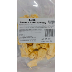 Alegia Loffki ANANAS LIOFILIZOWANY 20g